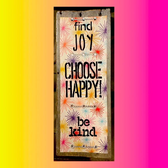 Old Farmhouse Decor•Made on Authentic Farmhouse Wood•Artist Signature On Back